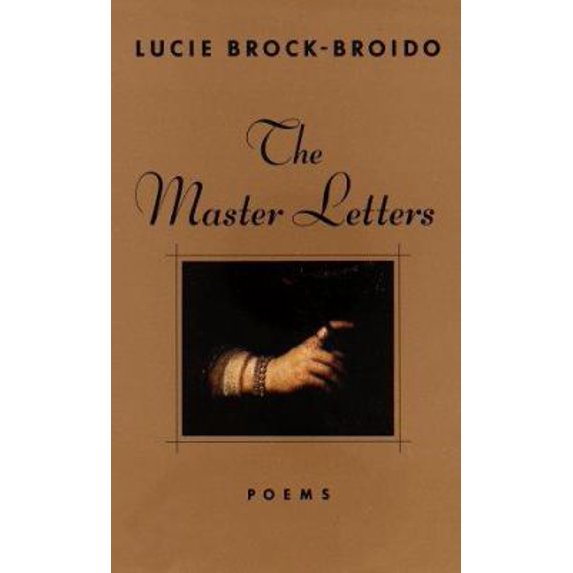 Pre-Owned The Master Letters: Poems (Hardcover) 0679441743 9780679441748
