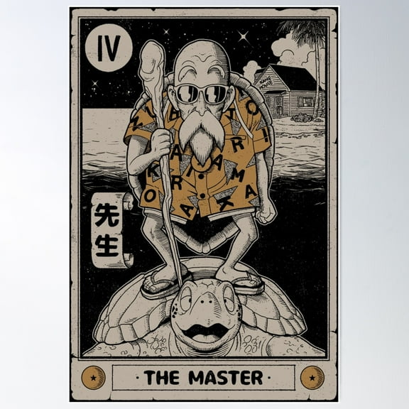 The Master Poster Wall Art, Modern Wall Decor For Living Room Bedroom, 8x12 UNFRAMED