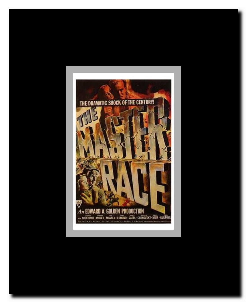 The Master Race Framed Movie Poster
