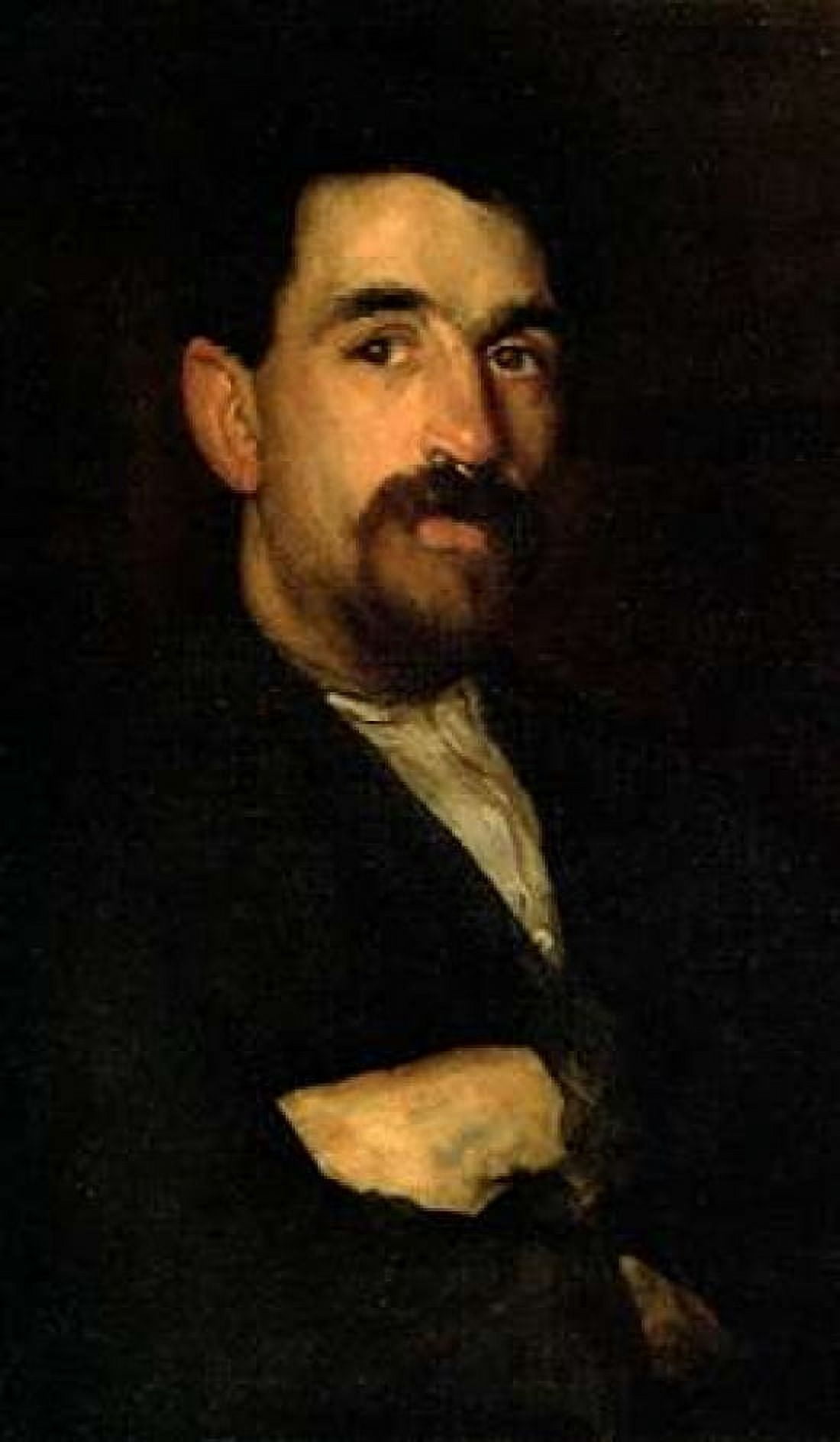 The Master Smith Of Lyme Regis 1895 Canvas Art - James McNeill Whistler (12 x 18)