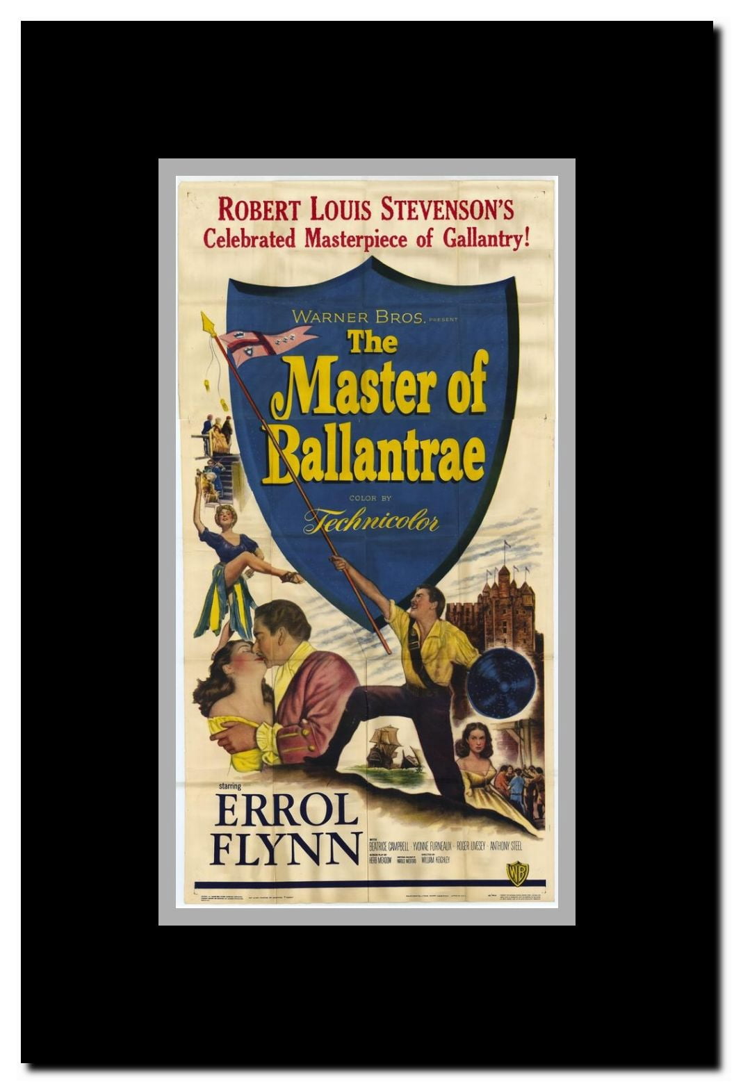 The Master of Ballantrae Framed Movie Poster