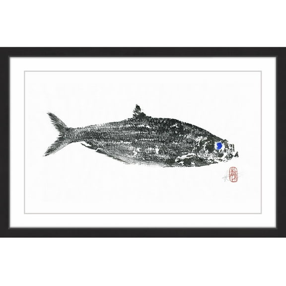 "The Mastermind" Framed Painting Print