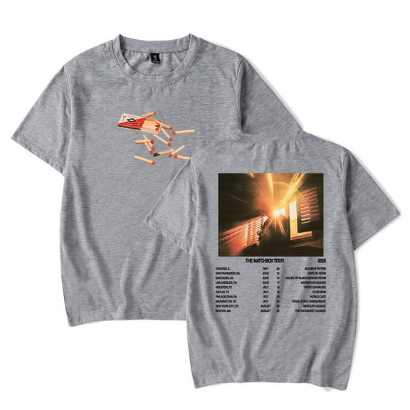 The Matchbox Tour T-Shirts Merch Unisex Fashion Short Sleeve Tees Crew Neck Tops