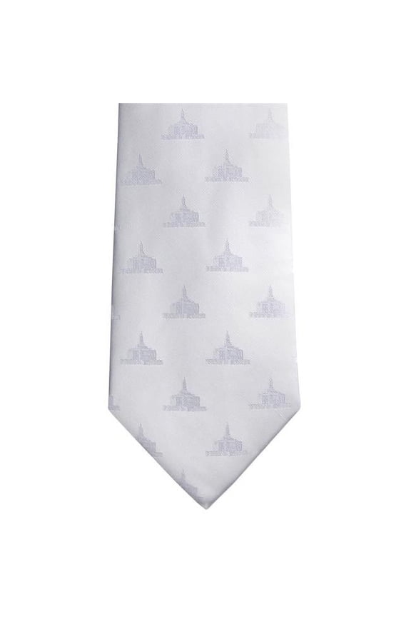 The Matching Tie Guy 810002828737 Deseret Peak Utah Temple Tie - Standard Width