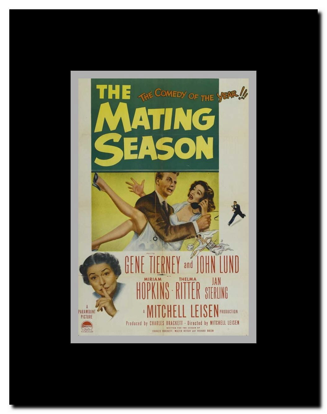 The Mating Season Framed Movie Poster