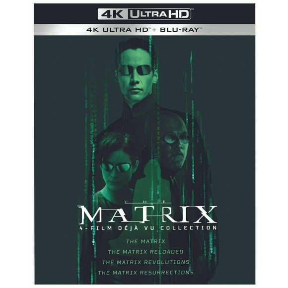 The Matrix: 4-Film Dj Vu Collection (4K Ultra HD + Blu-ray)