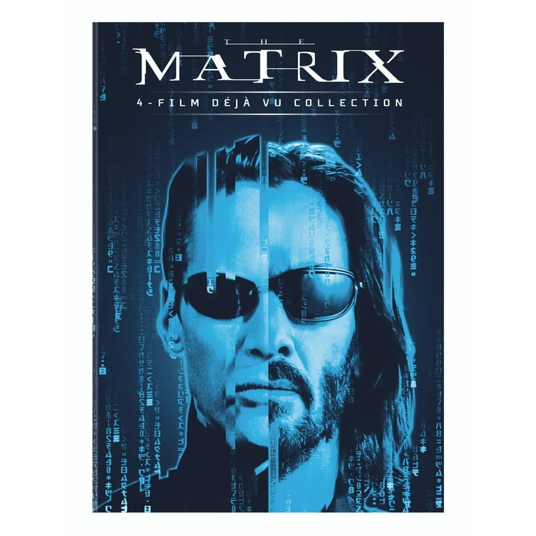 The Matrix 4 Film Deja vu Collection The Matrix The Matrix Reloaded The Matrix Revolutions The Matrix Resurrections Walmart Exclusive DVD Walmart