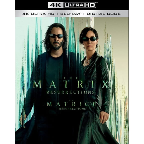 The Matrix 4: Resurrections (Bilingual) [4K Ultra HD+ Blu-ray + Digital]