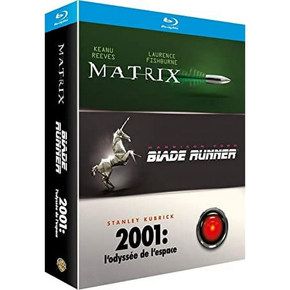 The Matrix + Blade Runner + 2001: A Space Odyssey [ Blu-Ray, Reg.A/B/C Import - France ]