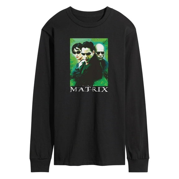 The Matrix - Character Poses - Men's Long Sleeve Graphic T-Shirt