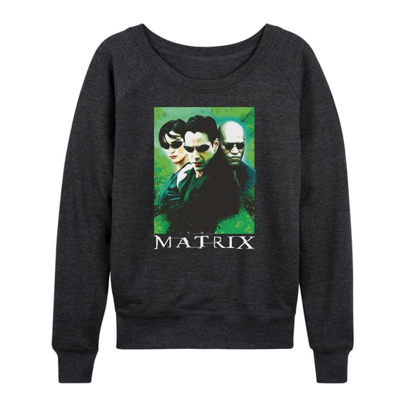 The Matrix - Character Poses - Women's French Terry Pullover Sweatshirt