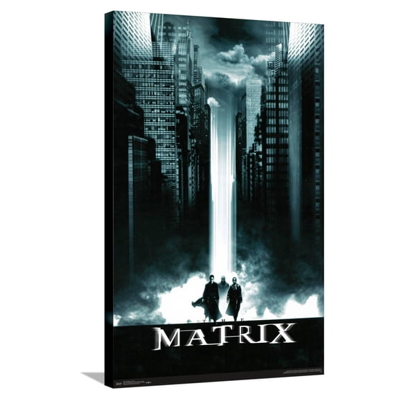 The Matrix - Key Art Canvas Wall Poster, 22.375" x 34"