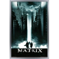 The Matrix - Key Art Wall Poster, 14.725" x 22.375" Framed