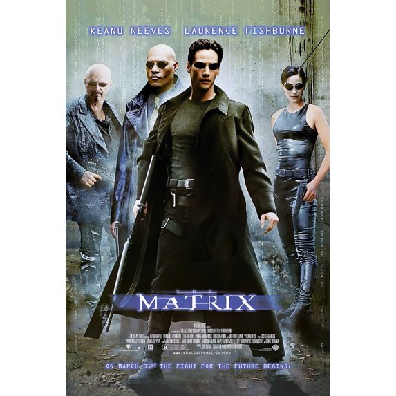 The Matrix - Movie Poster (Regular Style) (Size: 24" X 36")