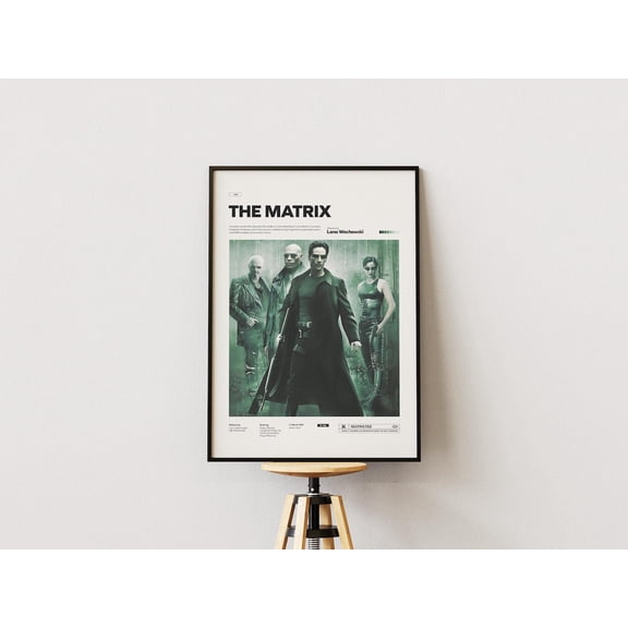 The Matrix Poster, Cinematic Wall Decor Unframed Size 24''x36'' GooGate