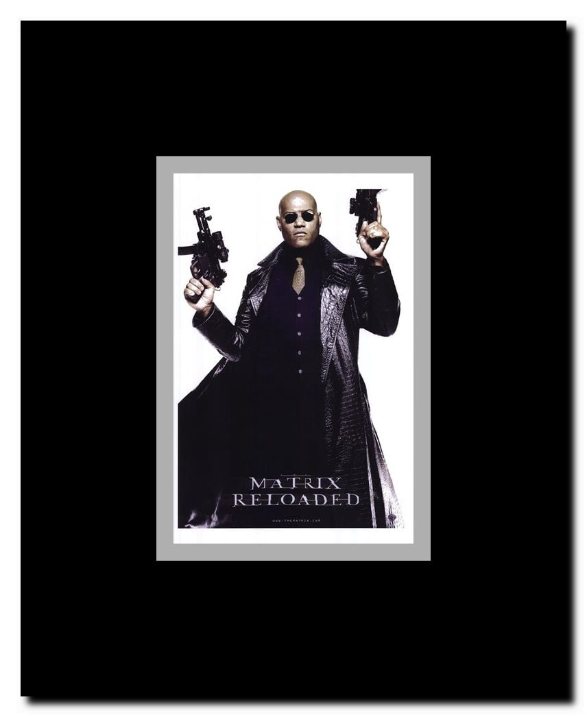The Matrix Reloaded Framed Movie Poster