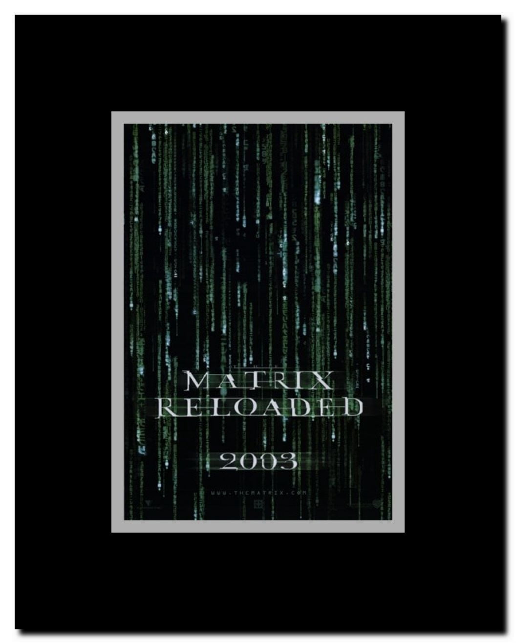 The Matrix Reloaded Framed Movie Poster