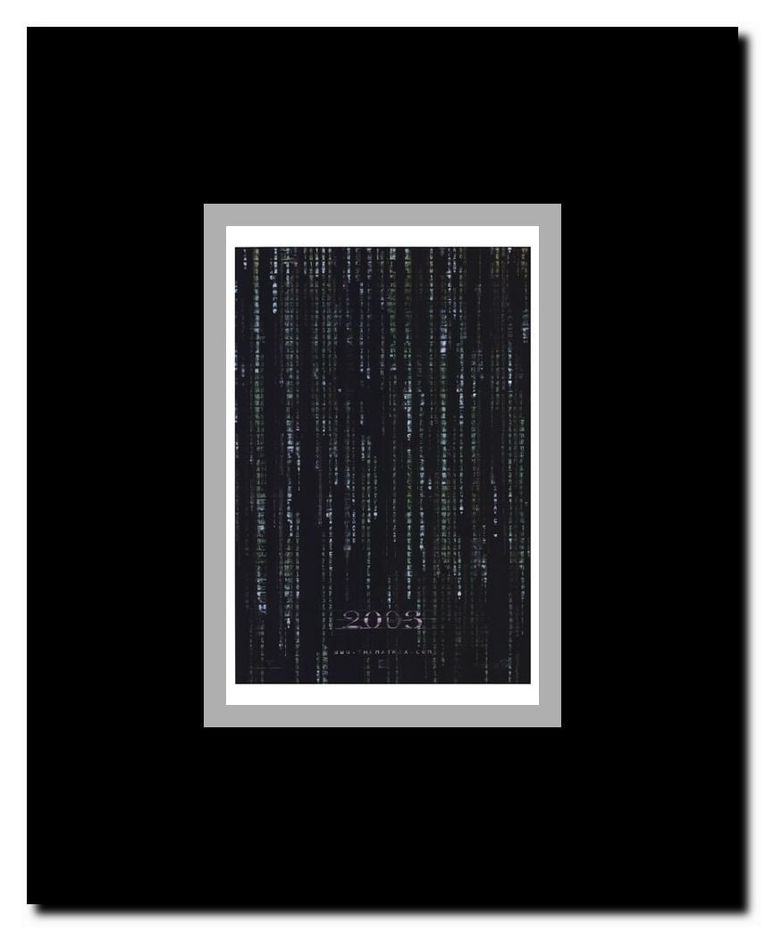 The Matrix Reloaded Framed Movie Poster
