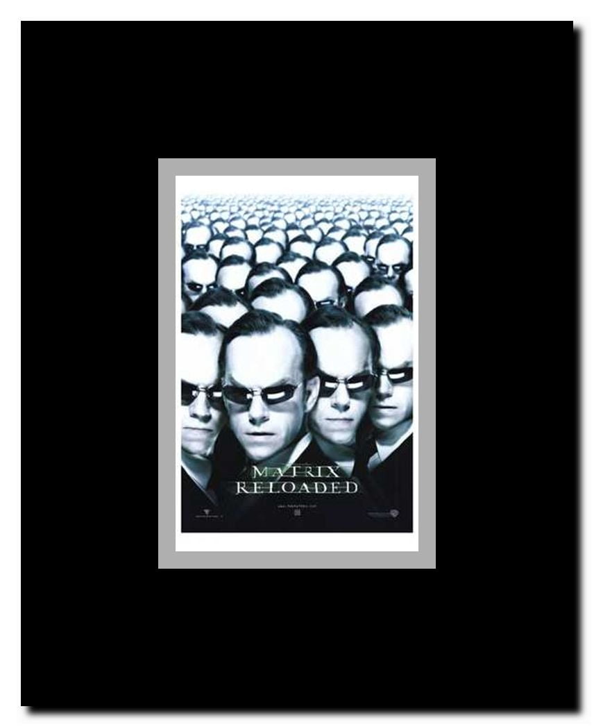 The Matrix Reloaded Framed Movie Poster