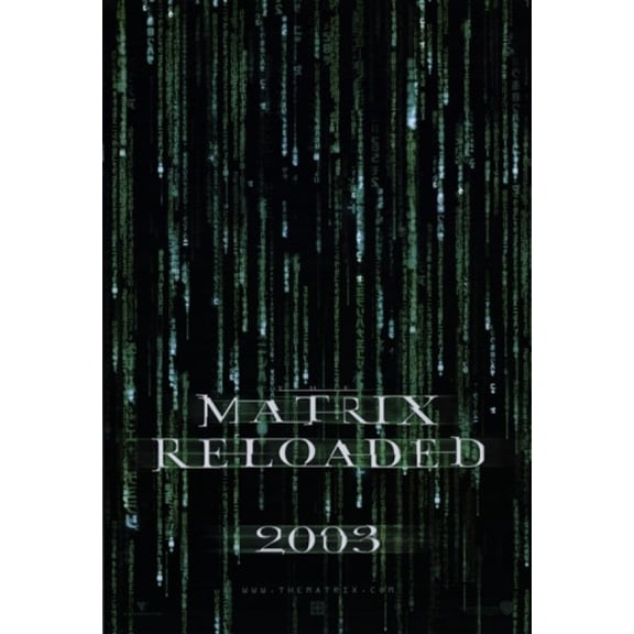 The Matrix Reloaded Movie Poster (11 x 17)