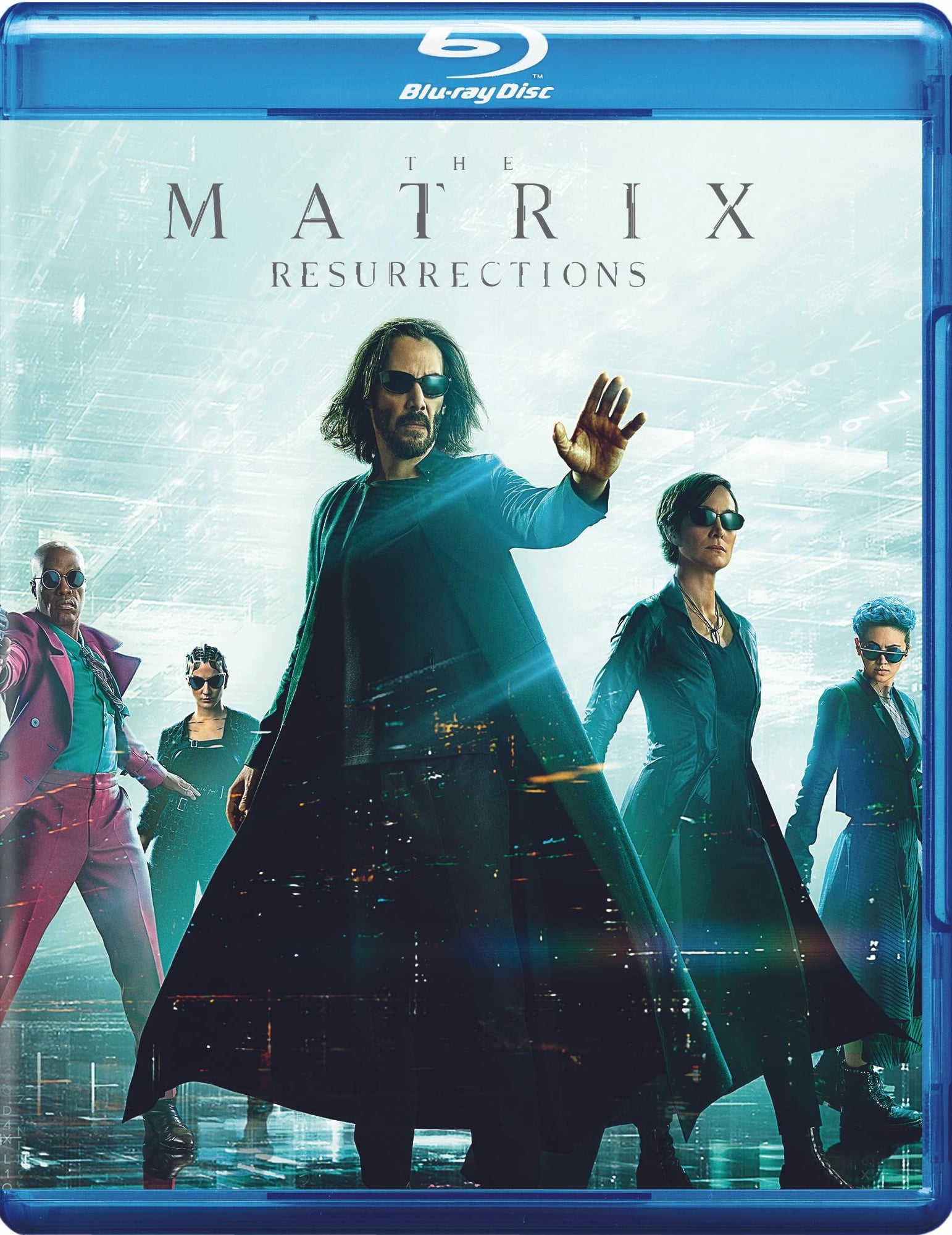 The Matrix Resurrections Blu-Ray DVD Digital Copy, Includes 