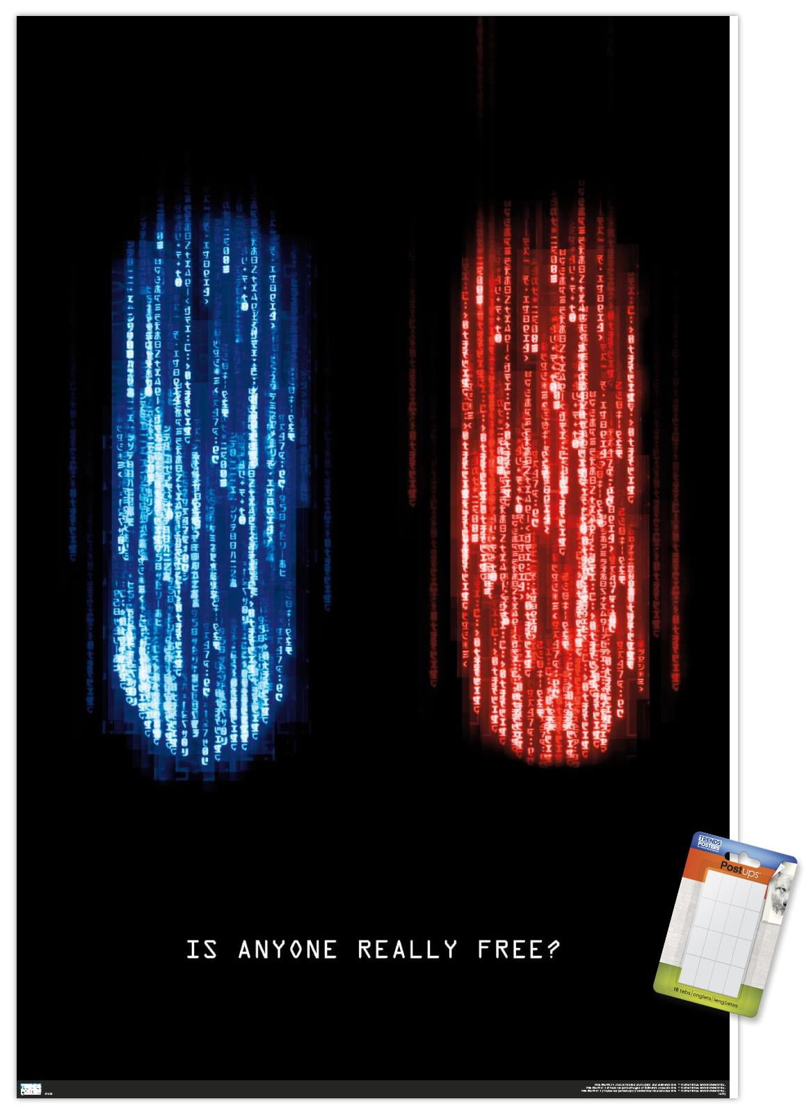 The Matrix: Resurrections - Is Anyone Really Free Wall Poster, 14.725" x 22.375"