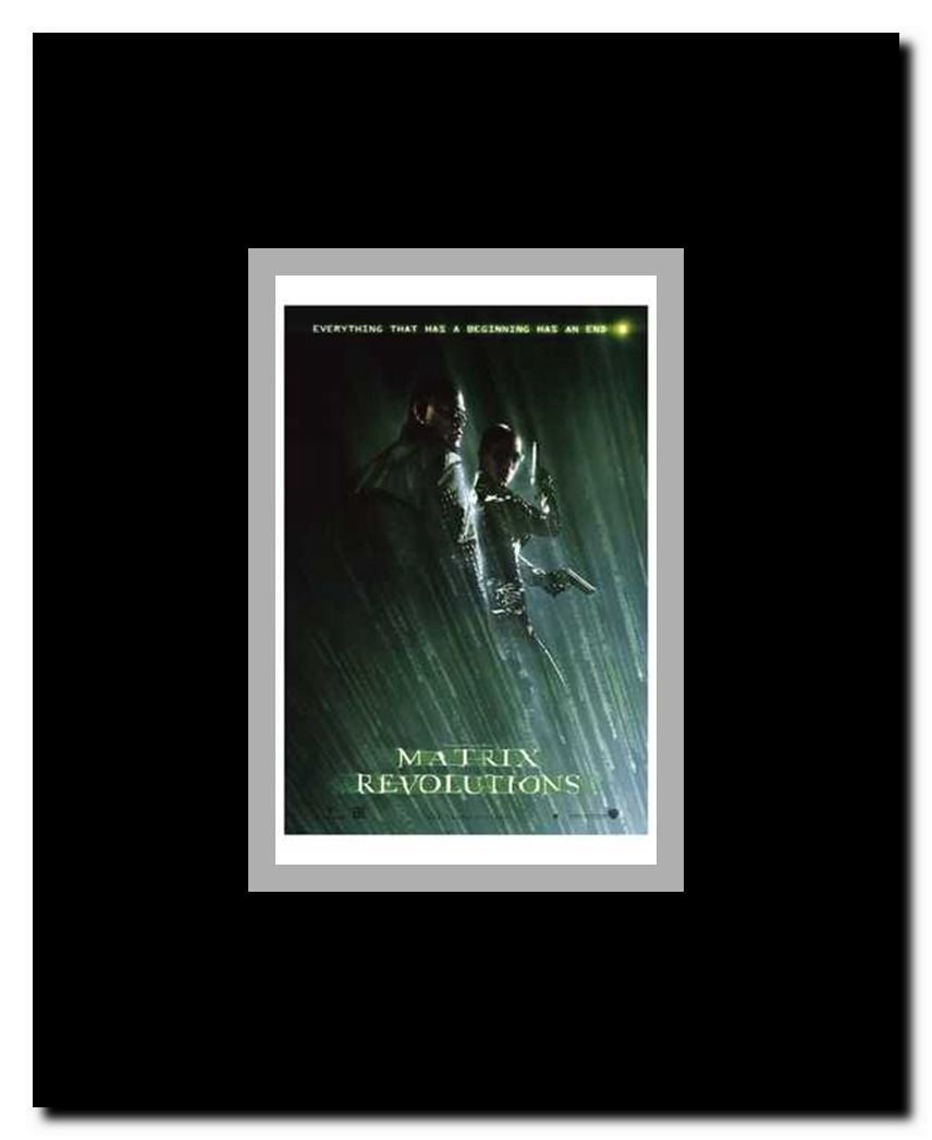 The Matrix Revolutions Framed Movie Poster