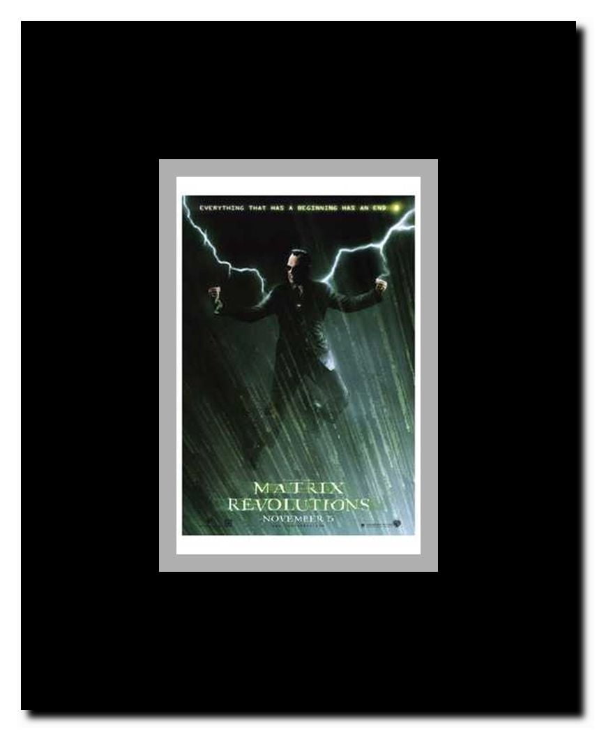 The Matrix Revolutions Framed Movie Poster