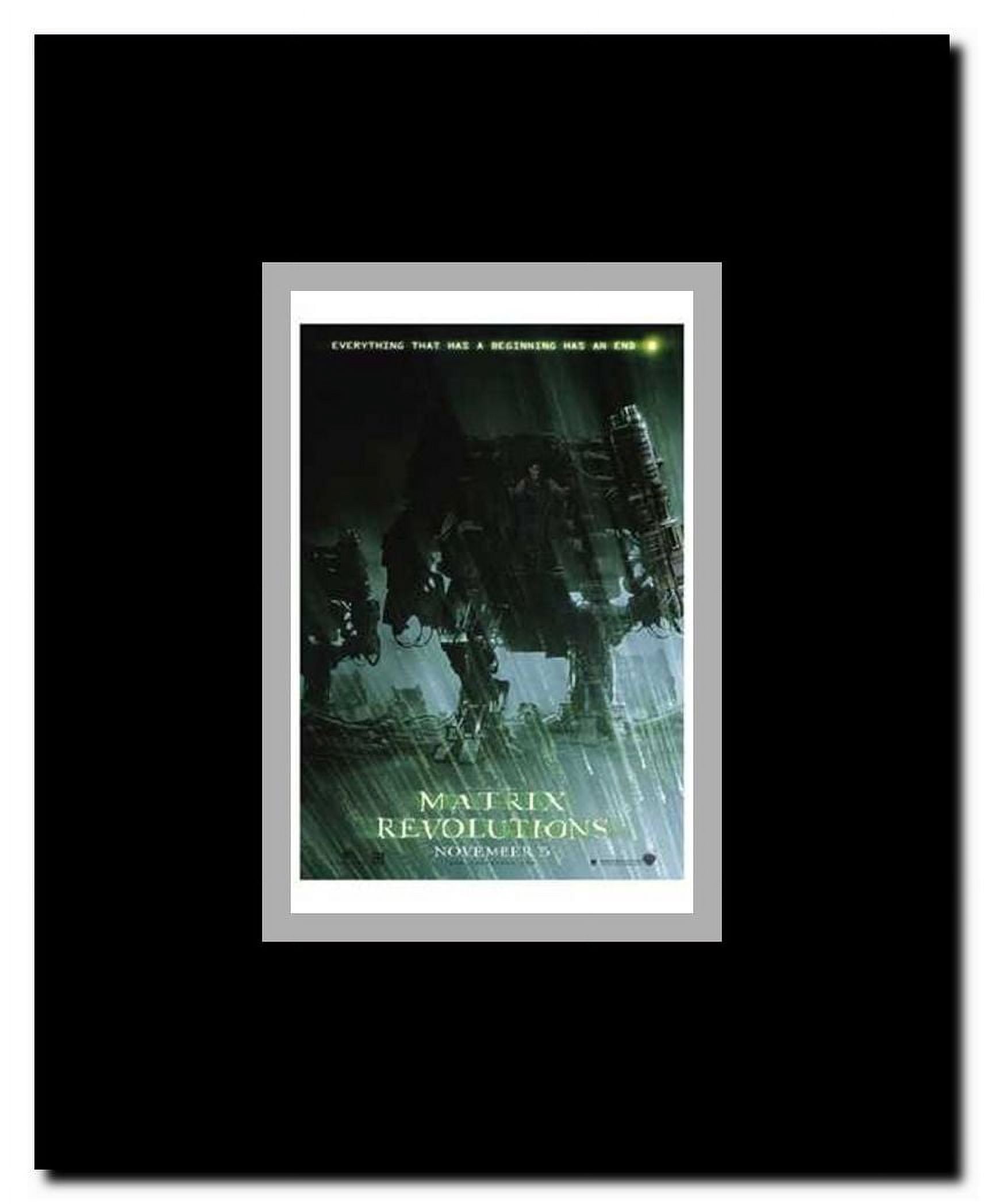 The Matrix Revolutions Framed Movie Poster