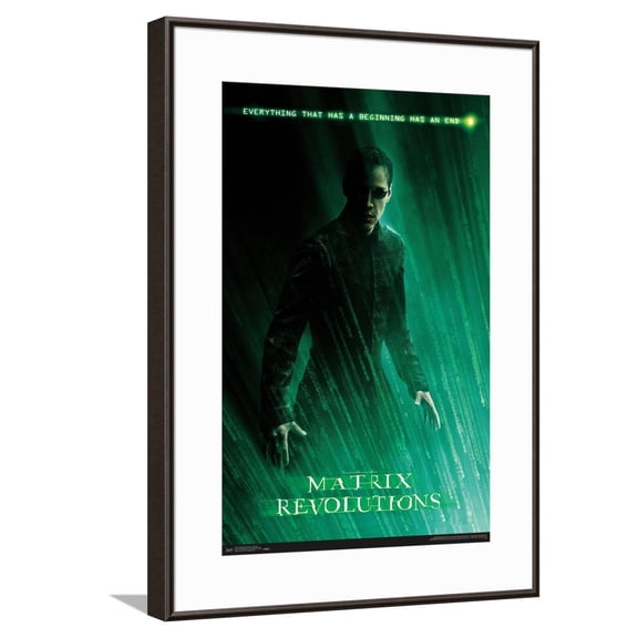 The Matrix Revolutions - One Sheet Canvas Wall Poster, 14.725" x 22.375"