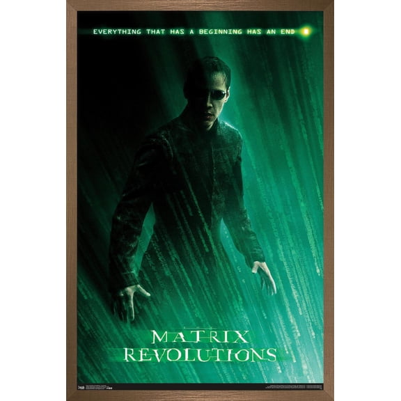 The Matrix Revolutions - One Sheet Wall Poster, 22.375" x 34", Framed