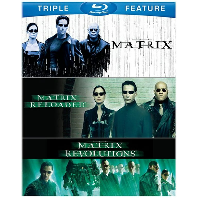 The Matrix The Matrix Reloaded The Matrix Revolutions Blu ray