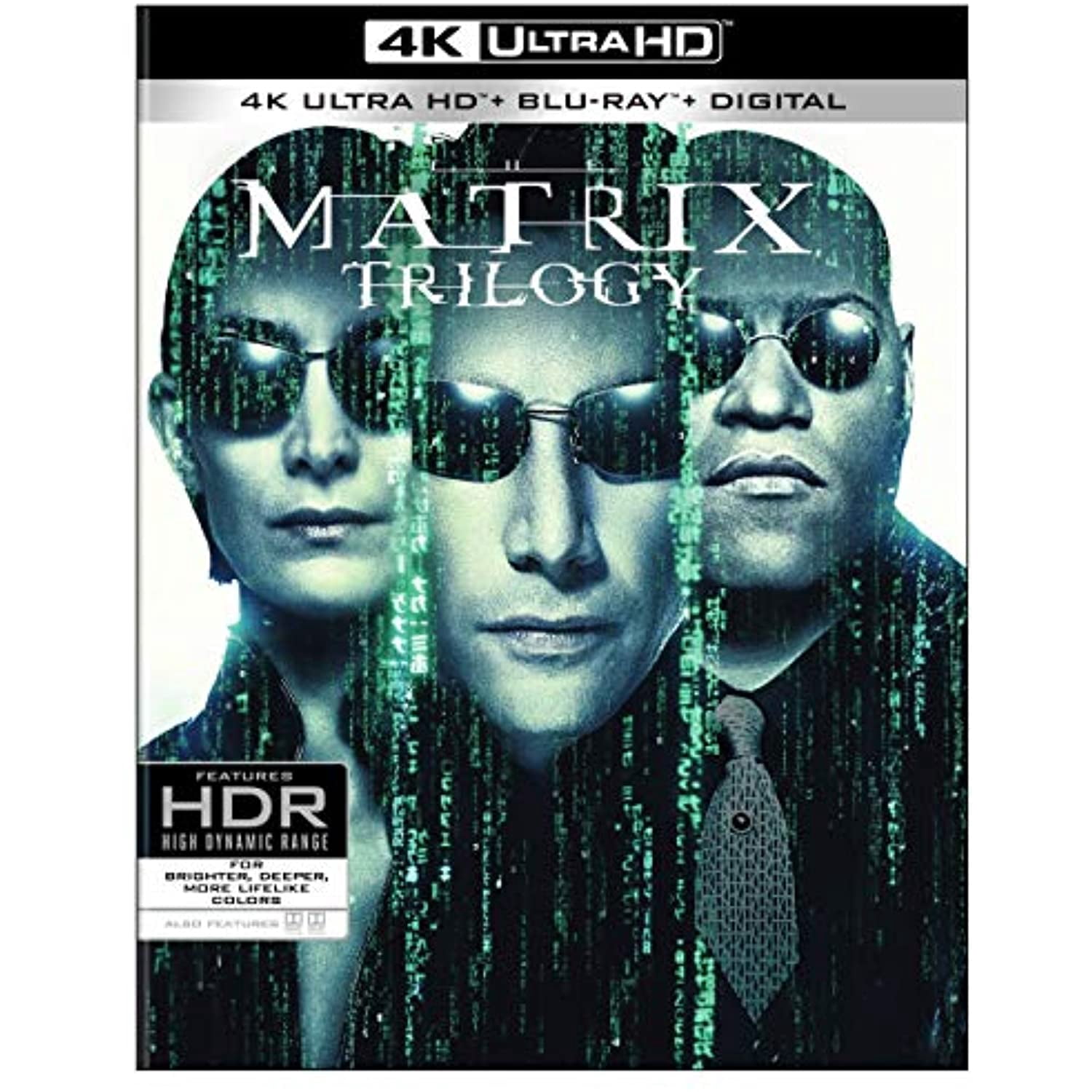 Warner Home Video: The Matrix Trilogy - 4K Ultra HD & Blu-ray