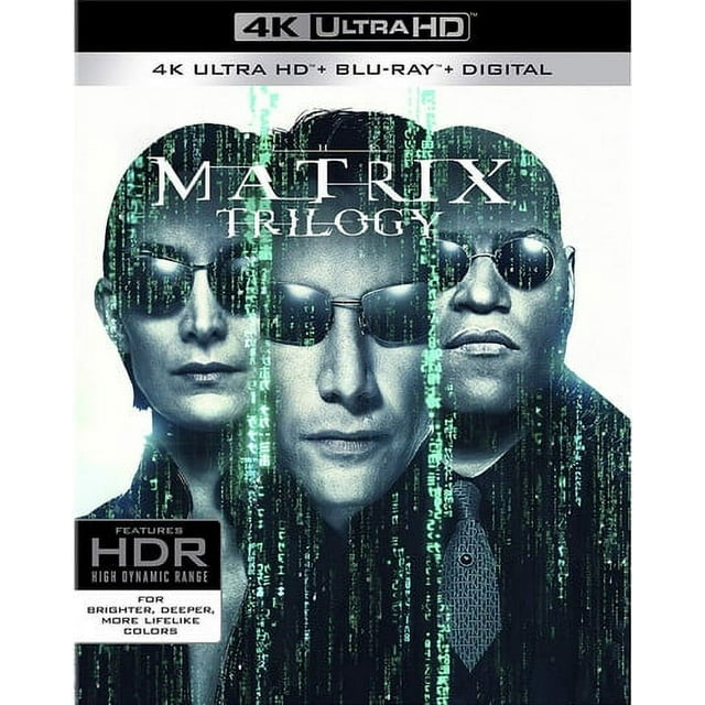 The Matrix Trilogy (4K Ultra HD + Blu-ray), Warner Home Video, Action & Adventure