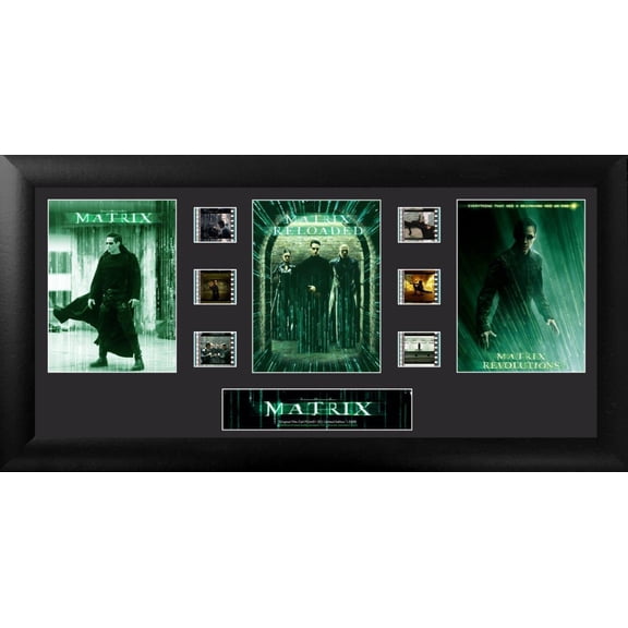 The Matrix Trilogy (S1) Limited Edition Trio Framed FilmCells Presentation USFC6451