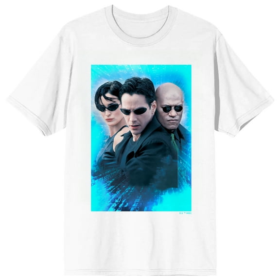 The Matrix We Know Kung Fu on White Adult T-Shirt-XL