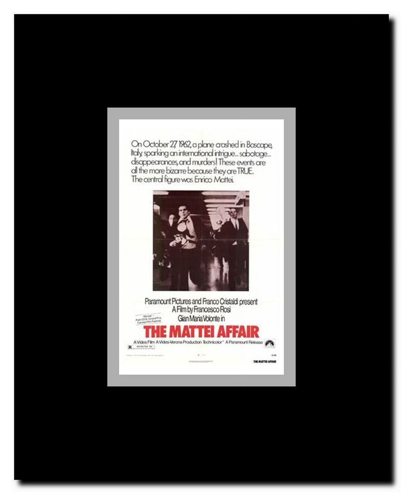 The Mattei Affair Framed Movie Poster