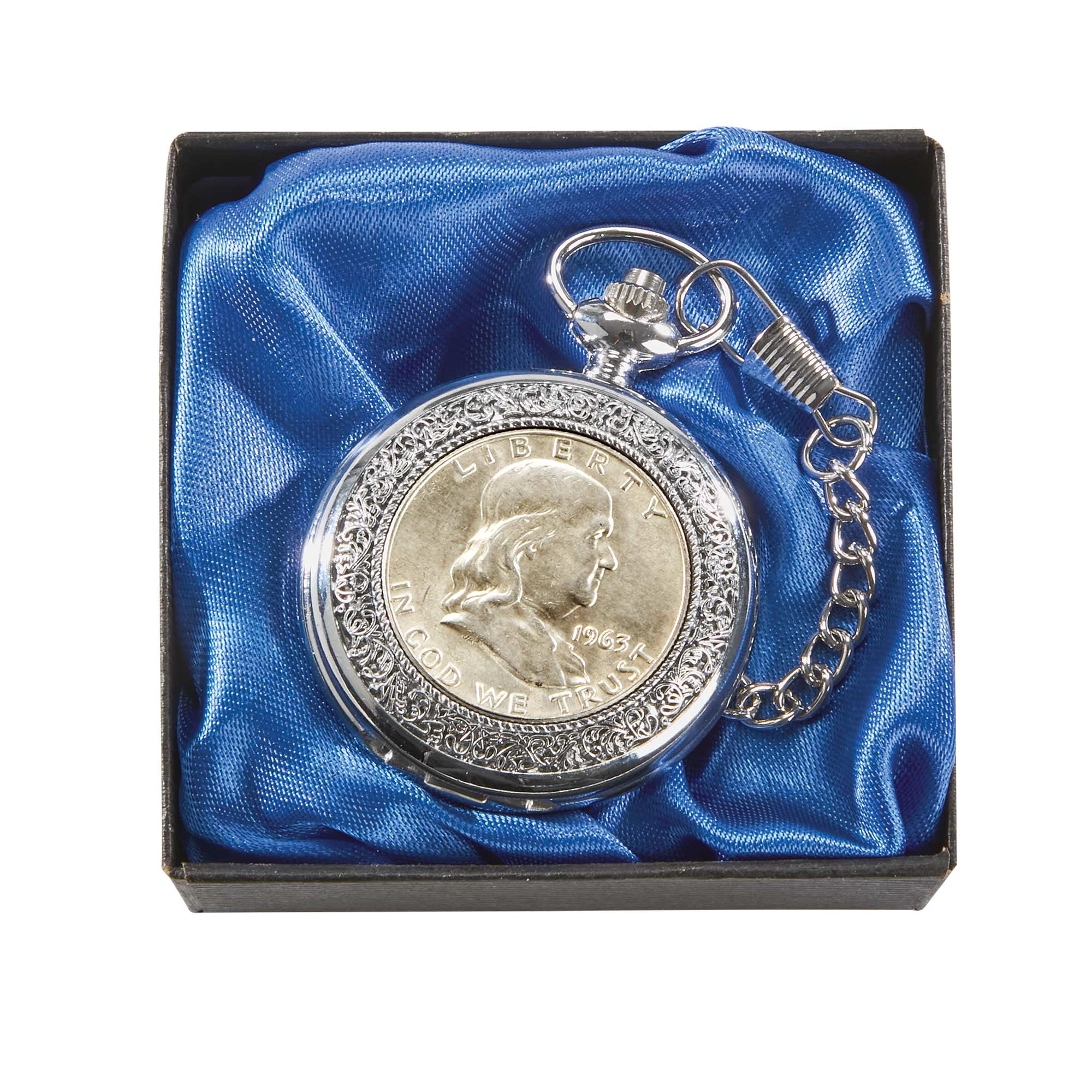 The Matthew Mint Franklin Half-Dollar Pocket Watch