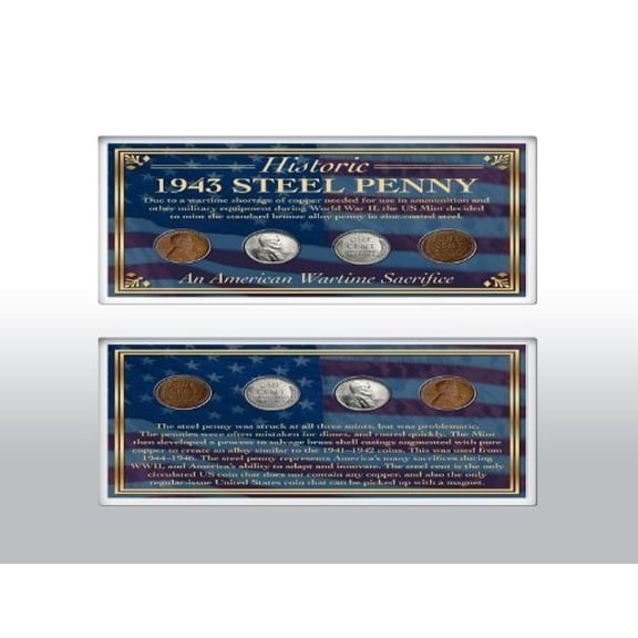 The Matthew Mint Steel Penny Coin Card