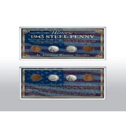 The Matthew Mint Steel Penny Coin Card
