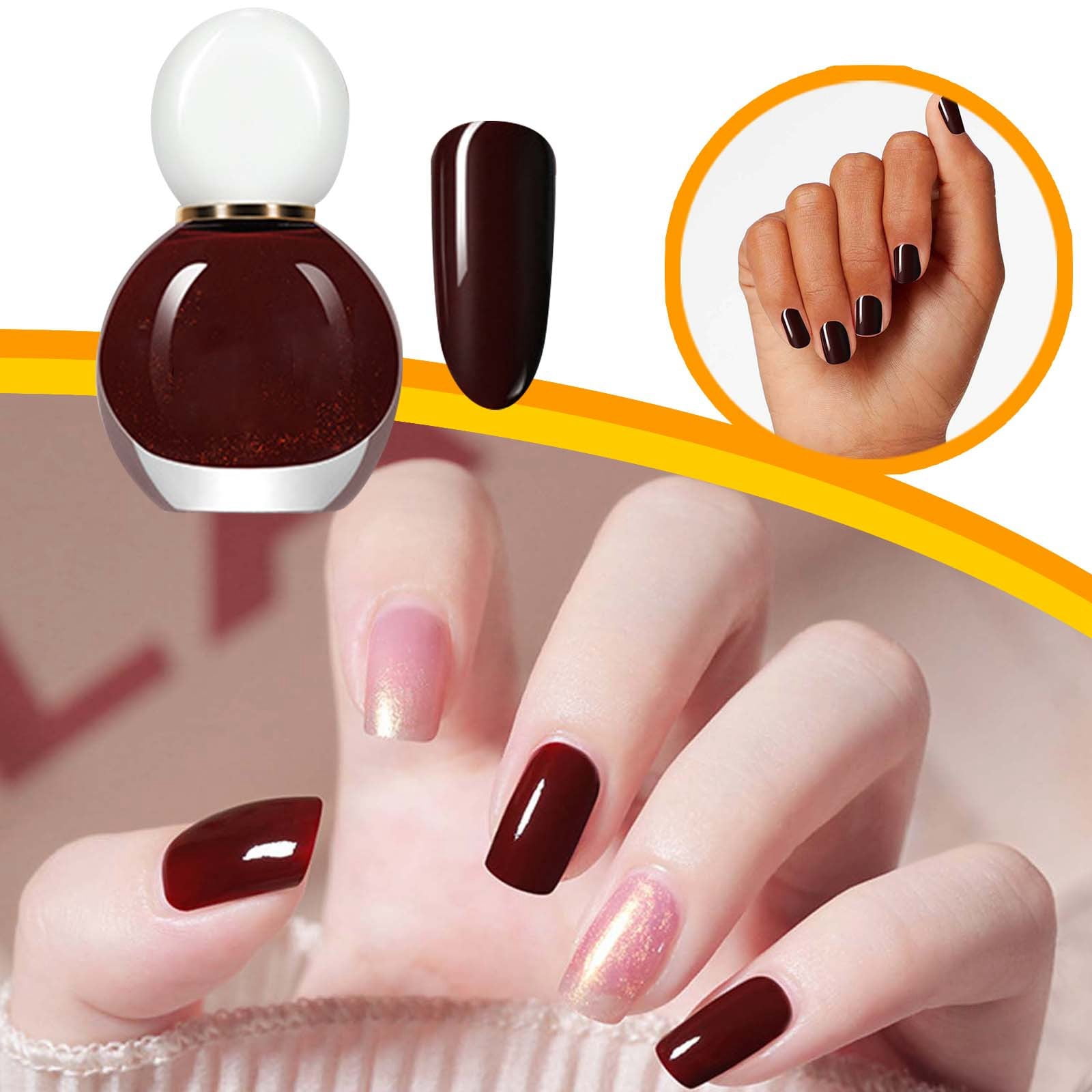 Nail for Kids 10-12 Acrylic Gel Nails Cuticle for Gel Polish Nail Dry Rose Gel Polish Glitter Gel Top Coat Nobility Gel Polish Gel Polish Full Size Bottles Nail Kits for Girls Nail Glitter Polish Gel