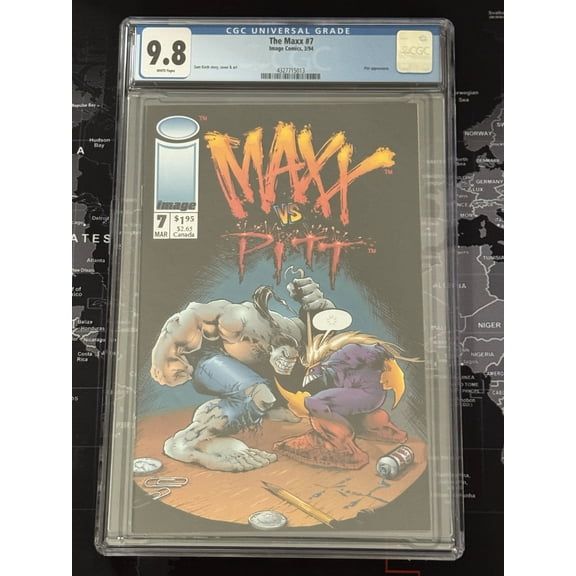 The Maxx #7 - CGC 9.8 Comic Book
