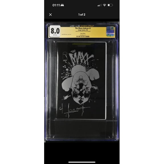 The Maxx Ashcan #1 - CGC 8 Comic Book