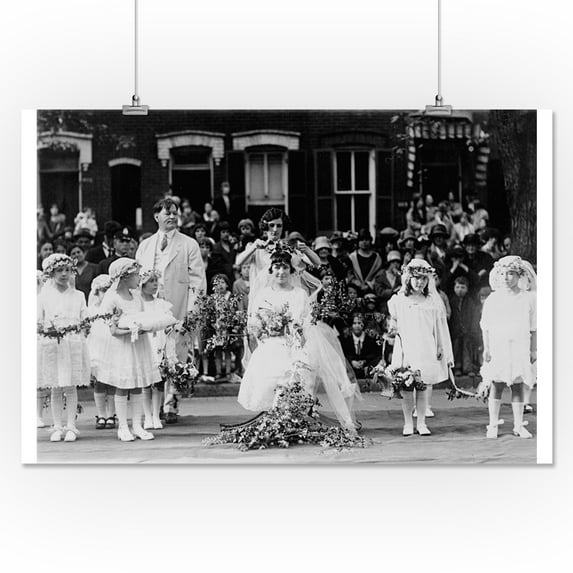 The May Day Queen at the May Day Festival Photograph (16x24 Giclee Gallery Print, Wall Decor Travel Poster)