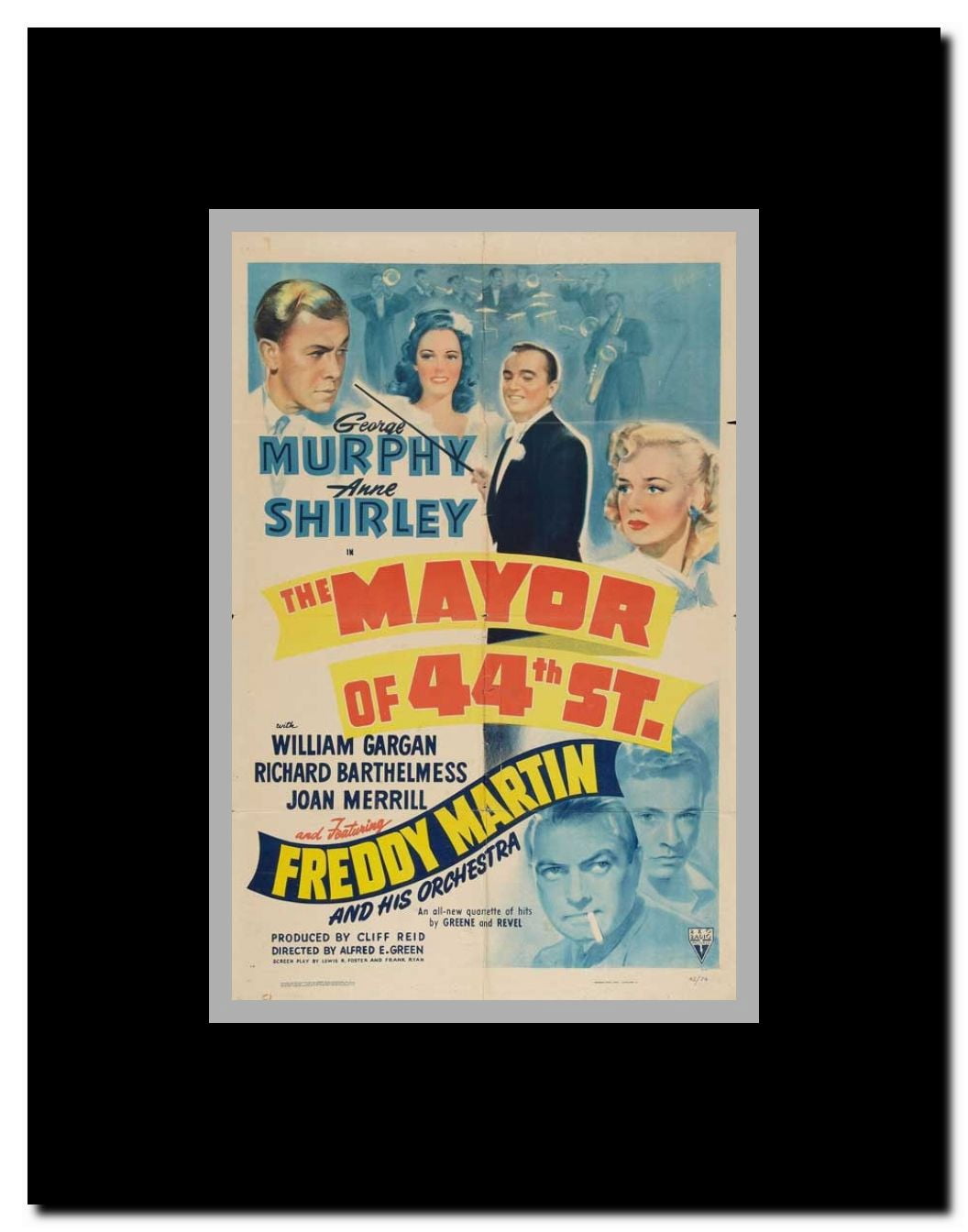 The Mayor of 44th Street Framed Movie Poster