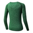 thumbnail image 1 of Women Gym T-Shirt Quick-Dry Compression Tops Long Sleeve Sports T-Shirt Yoga Gym Workout Tops Tee, 1 of 4
