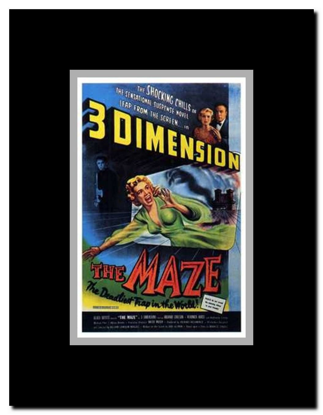 The Maze Framed Movie Poster