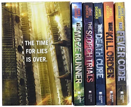 Pre-Owned The Maze Runner Series Complete Collection Boxed Set (5-Book): The Fever Code - The Kill Order - The Death Cure - The Scorch Trials - The Maze Runner Paperback