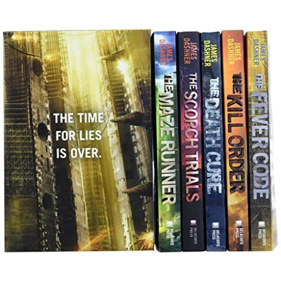 Pre-Owned The Maze Runner Series Complete Collection Boxed Set, by James Dashner, (Paperback), Literature & Fiction, English