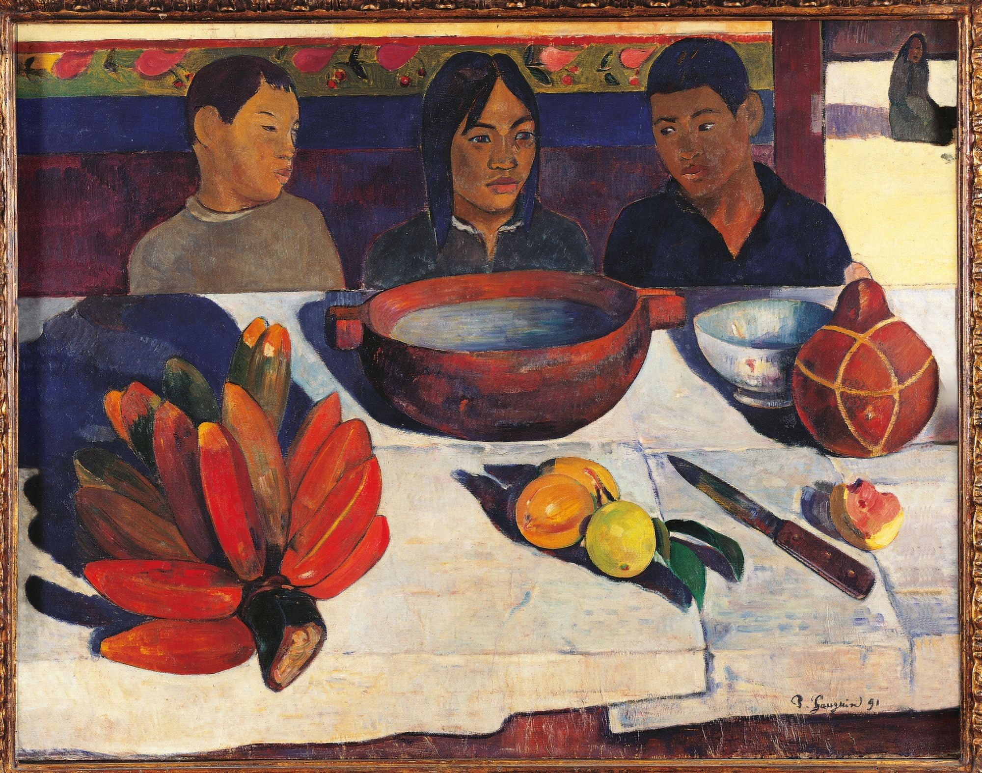 The Meal Canvas Art - (24 x 18)
